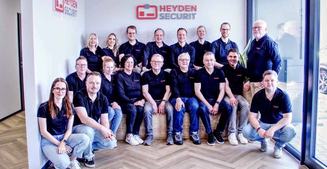 Heyden-Securit Team Gruppenfoto