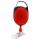 Premier Kartenjojo 32mm, Karabiner u. Textillasche transparent rot