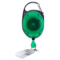 Premier Kartenjojo 32mm, Karabiner u. Textillasche transparent grün