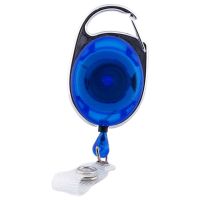 Premier Kartenjojo 32mm, Karabiner u. Textillasche transparent blau