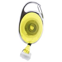 Premier Kartenjojo 32mm, Karabiner u. Textillasche transparent gelb