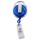 Premier Kartenjojo 32mm, Karabiner mit Gürtelclip transparent blau