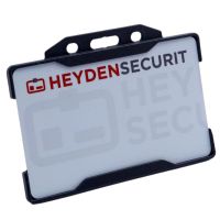 Kartenhalter Economy Querformat, farbig schwarz