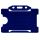 Kartenhalter Economy Querformat, farbig blau
