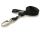 Lanyard 10mm mit Premium Karabinerhaken, Advanced schwarz / 100 Stk