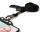 Lanyard 10mm mit Premium Karabinerhaken, Advanced schwarz / 100 Stk