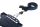 Lanyard 10mm mit Premium Karabinerhaken, Advanced blau / 100 Stk