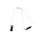 Lanyard 10mm mit Plastikhaken, Advanced weiß / 100 Stk