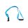 Lanyard 10mm mit Plastikhaken, Advanced blau / 100 Stk