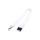Lanyard 20mm mit Karabinerhaken, Advanced weiß / 100 Stk