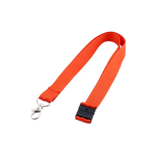 Lanyard 20mm mit Karabinerhaken, Advanced rot / 100 Stk