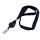 Lanyard 15mm mit Jojo und Textillasche schwarz