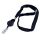 Lanyard 15mm mit Jojo und Textillasche schwarz