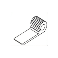 Adapter vertikal, schwarz