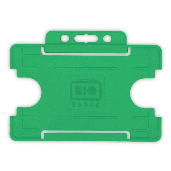 Kartenhalter BIOBADGE, Querformat grün