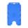 Kartenhalter BIOBADGE DUO, Hochformat blau