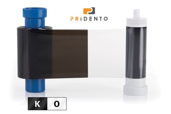 Pridento KO600 PC Farbband, monochrom schwarz/overlay