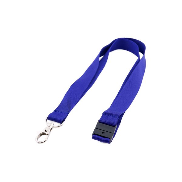 Lanyard 20mm mit Karabinerhaken, Advanced lila / 100 Stk