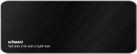 Plastikkarte 140x54mm 500µ schwarz glänzend