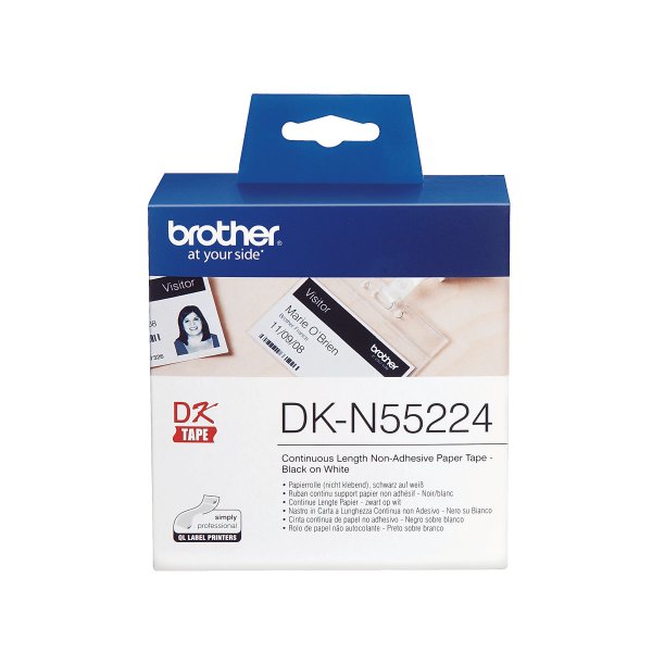 Brother DK-N55224, 54mm x30,48m, Endlospapierrolle