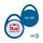 Key Fob classic LEGIC ATC4096-MP311