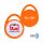 Key Fob classic LEGIC ATC4096-MP311