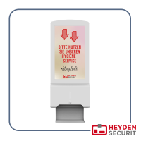 Digitaler Handdesinfizierer 22" Display Kit Wandhalterung inkl Software Digitales Plakat