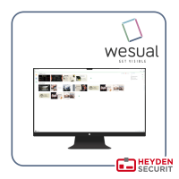 Digitaler Handdesinfizierer 22" Display Kit Wandhalterung inkl. Software Digitale Kreidetafel