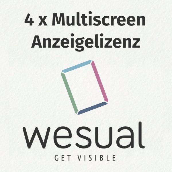Wesual Stage Multiscreen Lizenz