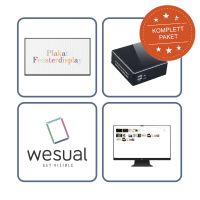 Wand-Display-Bundle Digitales Plakat 43"