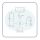 Wand-Display-Bundle Digitale Kreidetafel 49"