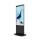 Freistehende digitale Stele im Tablet-Stil 55" schwarz