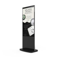 Freistehende digitale Stele 55" schwarz - Kit Digitale Kreidetafel