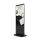 Freistehende digitale Stele 55" schwarz - Kit Digitale Kreidetafel