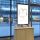 Doppelseitiges Fensterdisplay UHBD 55", Schwarz