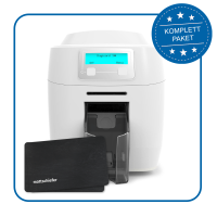 Magicard 300 Preisschilddruck Bundle, Schieferoptik 50mm