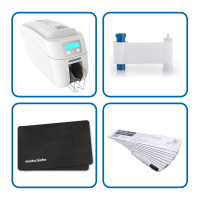 Magicard 300 Preisschilddruck Bundle, Schieferoptik 50mm