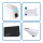 Magicard 300 Preisschilddruck Bundle, Schieferoptik 54mm