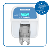 PriceCardPro FLEX+ DUO Preisschilddruck Bundle, Schwarz matt 50mm