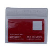 Ausweishülle mit "Zip-Lock", 54 x 86  mm
