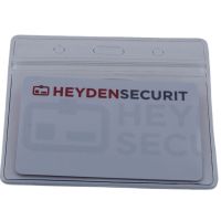 Ausweishülle mit "Zip-Lock", 54 x 86  mm
