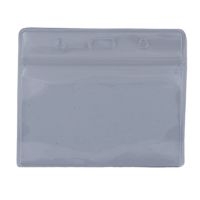 Ausweishülle mit "Zip-Lock", 54 x 86  mm