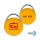 Key Fob ceVo MIFARE DESFire 4k ev3 70pF