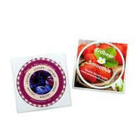 Etikettenrolle Rund, 75mm glossy, 415 Inkjet-Etiketten