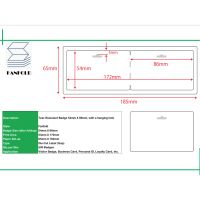 Namebadges 86x54mm, mit Lochung