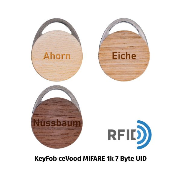 KeyFob ceVood MIFARE 1k 7 Byte UID