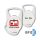 Key Fob clap LEGIC CTC4096-MP410