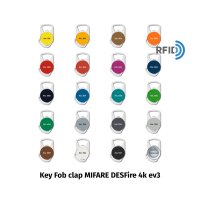 Key Fob clap MIFARE DESFire 4k ev3