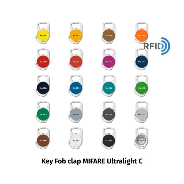 Key Fob clap MIFARE Ultralight C