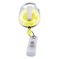 Premier Kartenjojo 32mm, Karabiner mit Gürtelclip gelb